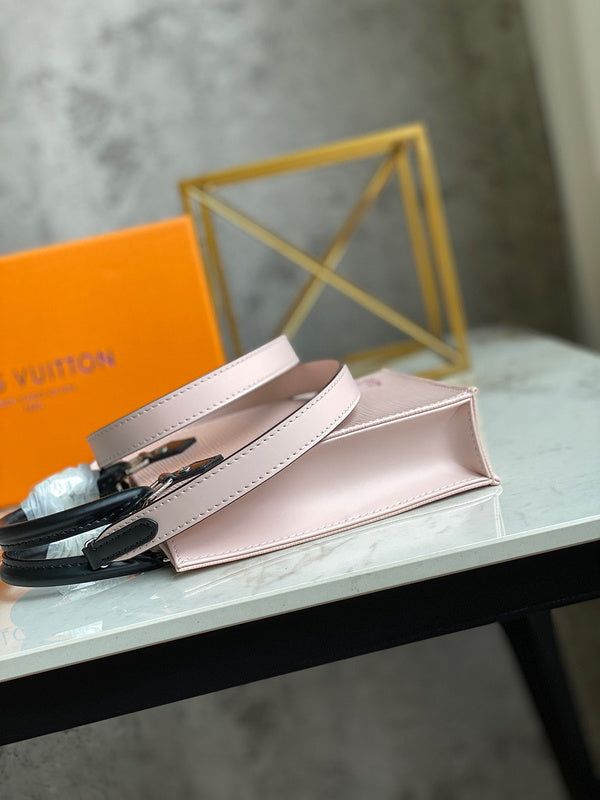 Interior view of structured elevated women's handbag – women's statement bag