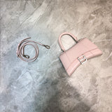 Chic Premium PU Leather Handbag - Modern Structured Build | Women's Statement Accessory #871 - texture close-up (image 9) of designer-inspired handbag