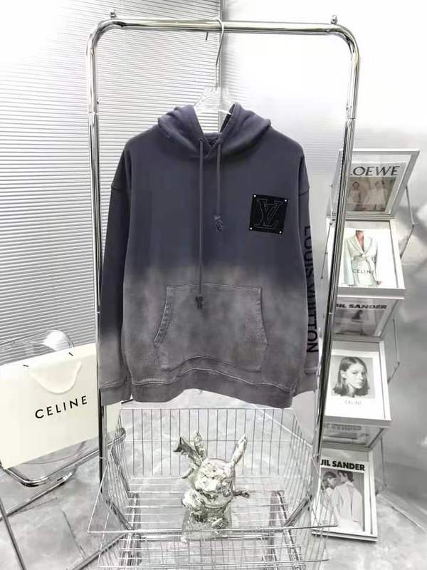 Front view of Louis Vuitton luxury clothing with relaxed-fit cut