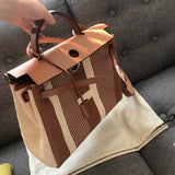 Interior view of sophisticated premium bag