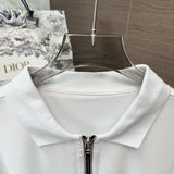 Side profile of Moncler luxury clothing with signature branding