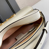 Side profile of statement premium women's handbag – women's statement bag