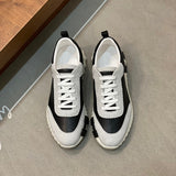 Hermès Grey Platform Sandals - Side Profile View