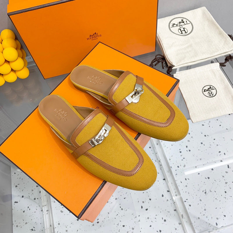 Hermes shoes Style 315 - angled studio shot