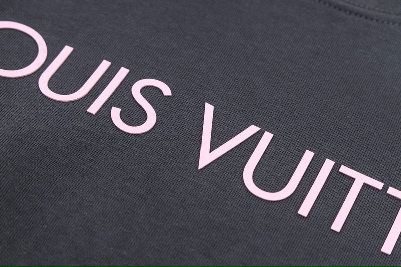 Front view of Louis Vuitton luxury clothing with contemporary cut