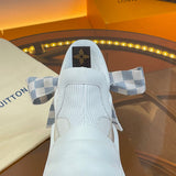 Louis Vuitton Tan Pointed-Toe Stiletto Heels - Sole Detail View