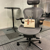 Poised bag shown from front angle
