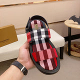 Burberry White Platform Heels - Angled View