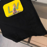 Back view of Louis Vuitton cotton t-shirt with everyday silhouette