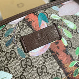 Back view of statement polished women's handbag – women's luxury accessory