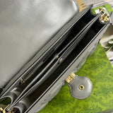 Side profile of statement structured women's handbag – women's designer-style accessory