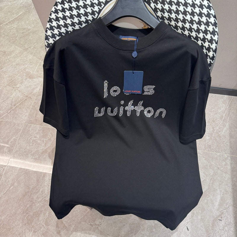 Front view of Louis Vuitton cotton t-shirt with tailored silhouette