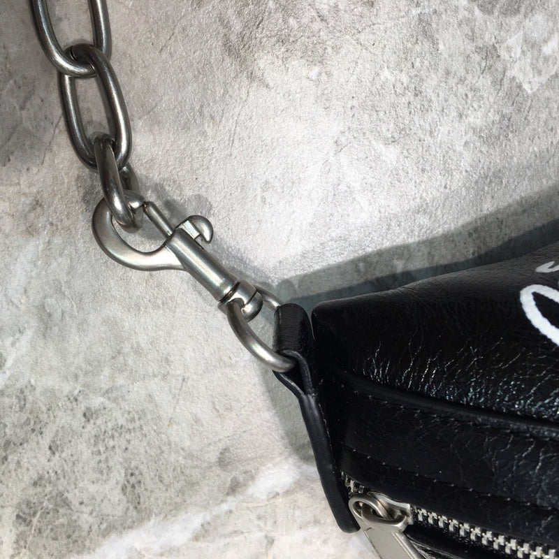 Understated Premium PU Leather Handbag - Modern Structured Build | Women's Fashion Handbag #715 - styled full view (image 7) of designer-inspired handbag