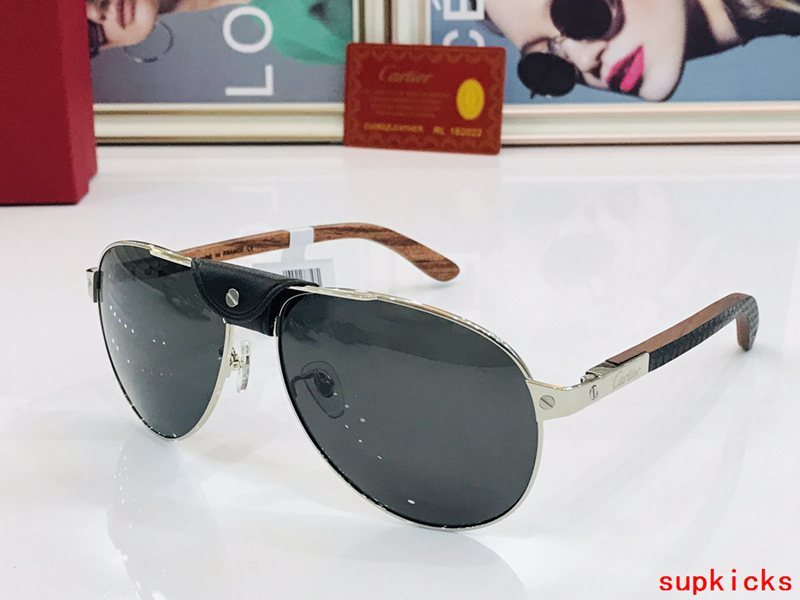 Lifestyle view of Cartier unisex sunglasses