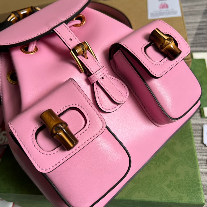 Back view of signature statement women's handbag – women's premium purse