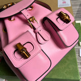 Back view of signature statement women's handbag – women's premium purse