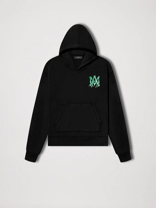 Amiri luxury hoodie detail shot