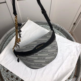 Top view of statement signature women's handbag – women's premium purse