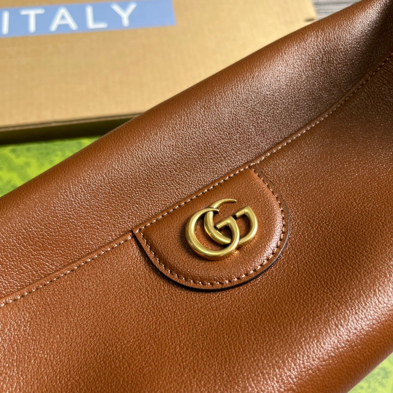 Back view of structured everyday-luxe women's handbag – women's luxury accessory