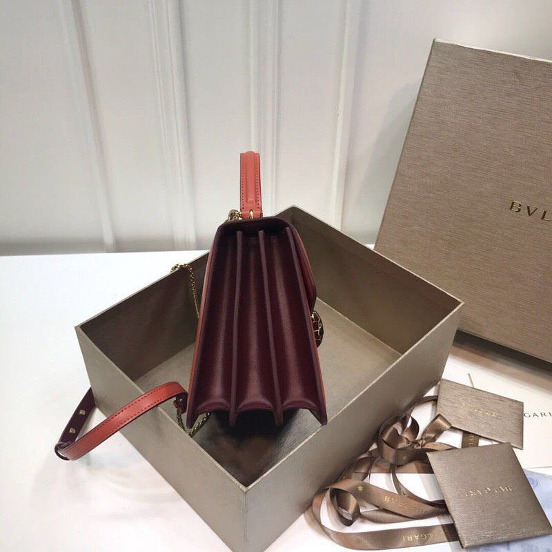 Elegant Vegan Leather Handbag - Sleek Minimalist Lines | Women's Luxury Handbag #1765 - styled full view (image 7) of designer-inspired handbag