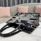Top view of classic structured women's handbag – women's premium purse