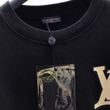 Front view of Louis Vuitton luxury clothing with streetwear-inspired cut