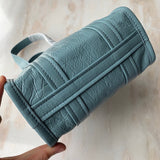 Elegant Faux Leather Handbag - Signature Hardware Accents | Women's Fashion Handbag #943 - interior view (image 6) of designer-inspired handbag