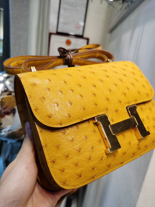 Considered bag shown from front angle