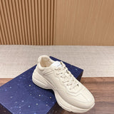 Gucci soft grey luxury sneakers view 6 chunky sole construction