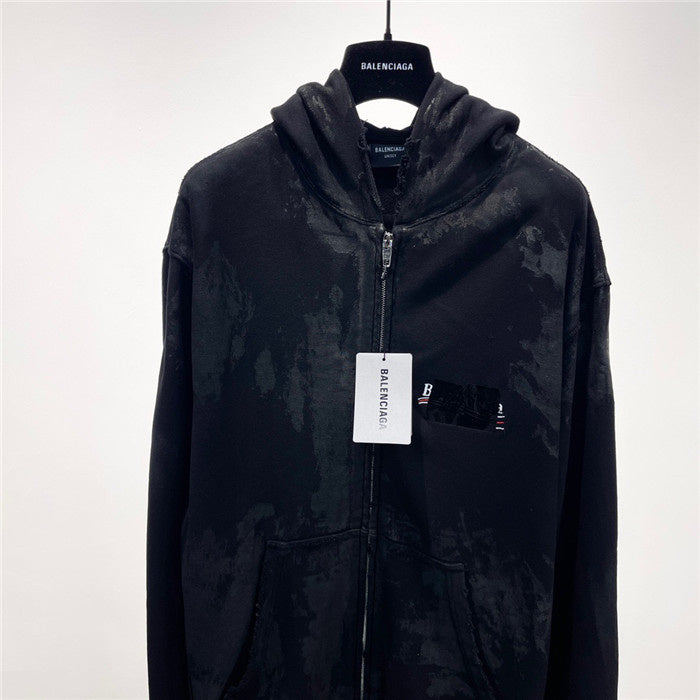 Balenciaga clothing close-up — premium authentic designer style