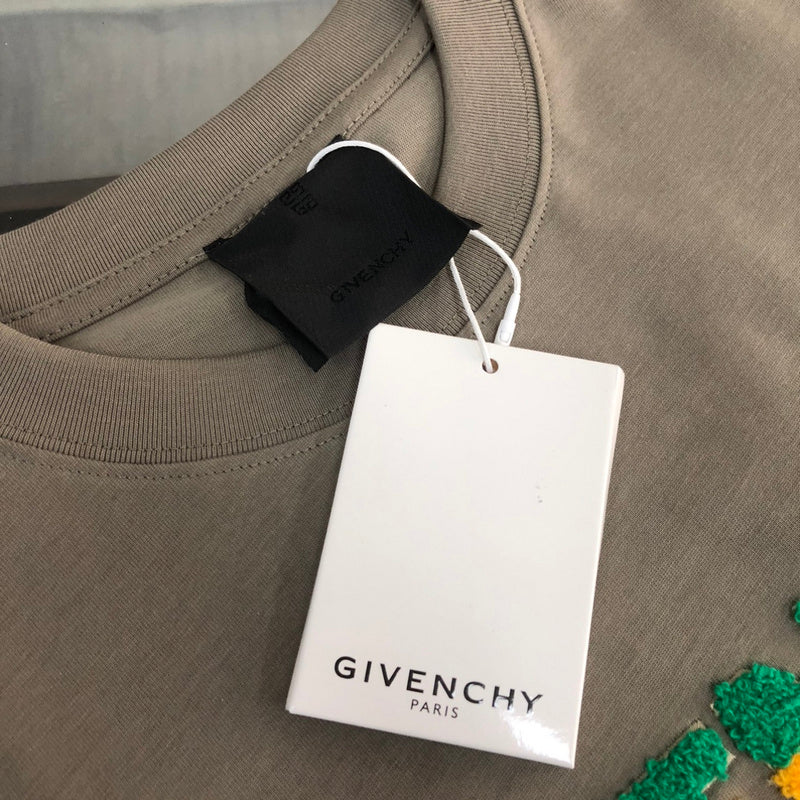 Full styled look of Givenchy luxury clothing with relaxed-fit cut