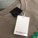 Full styled look of Givenchy luxury clothing with relaxed-fit cut
