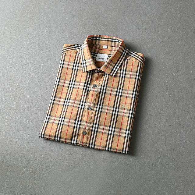 Burberry clothing close-up — premium authentic designer style