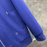 Side profile of Louis Vuitton luxury clothing with monogram-inspired silhouette
