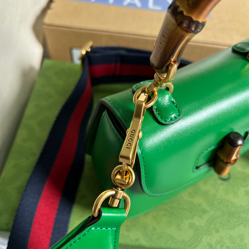 Interior view of modern polished women's handbag – women's statement bag