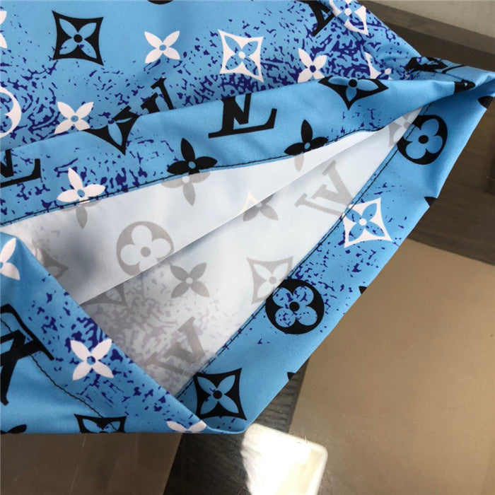 Back view of Louis Vuitton cotton t-shirt with runway-inspired design