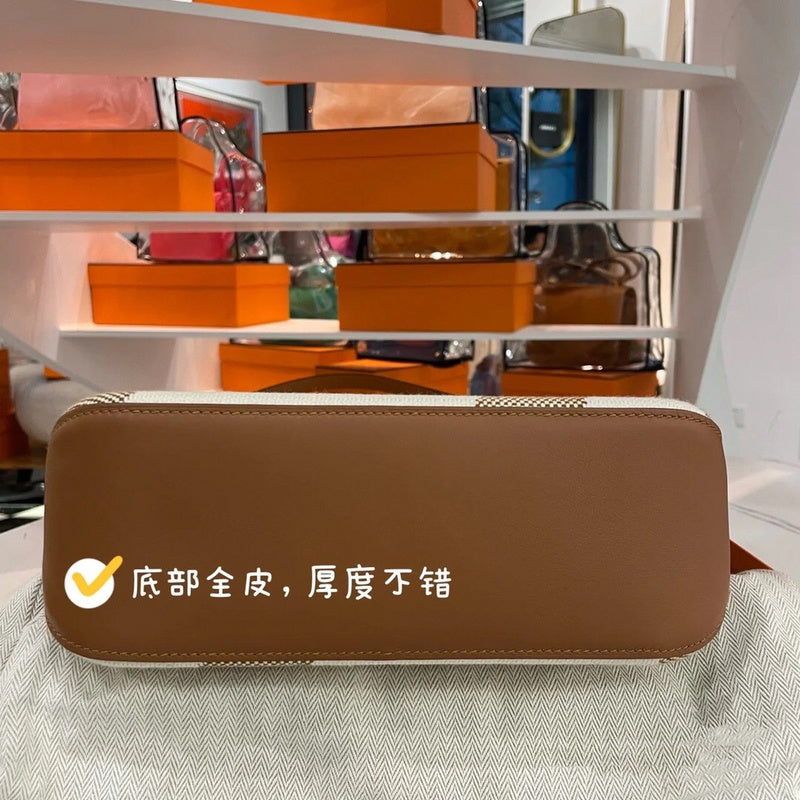 Tailored bag shown from front angle
