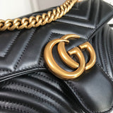 Back view of classic modern women's handbag – women's premium purse