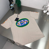 Back view of Louis Vuitton cotton t-shirt with logo-detail design