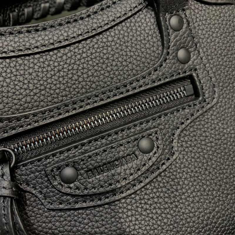 Classic Vegan Leather Handbag - Understated Luxury Look | Women's Everyday Carry Handbag #318 - interior view (image 6) of designer-inspired handbag