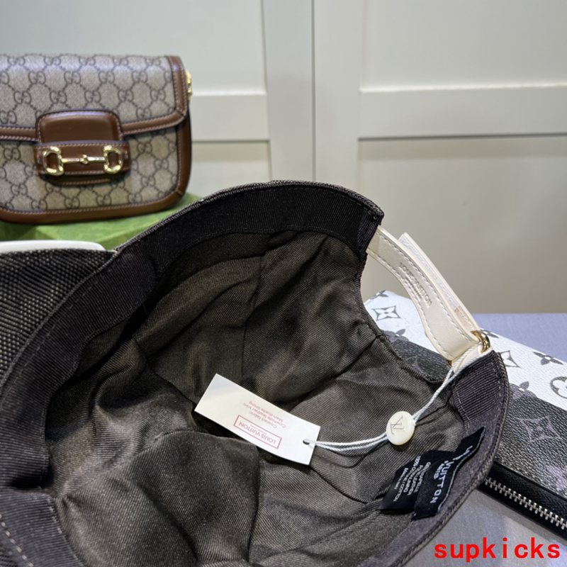 Side view of Louis Vuitton unisex cap