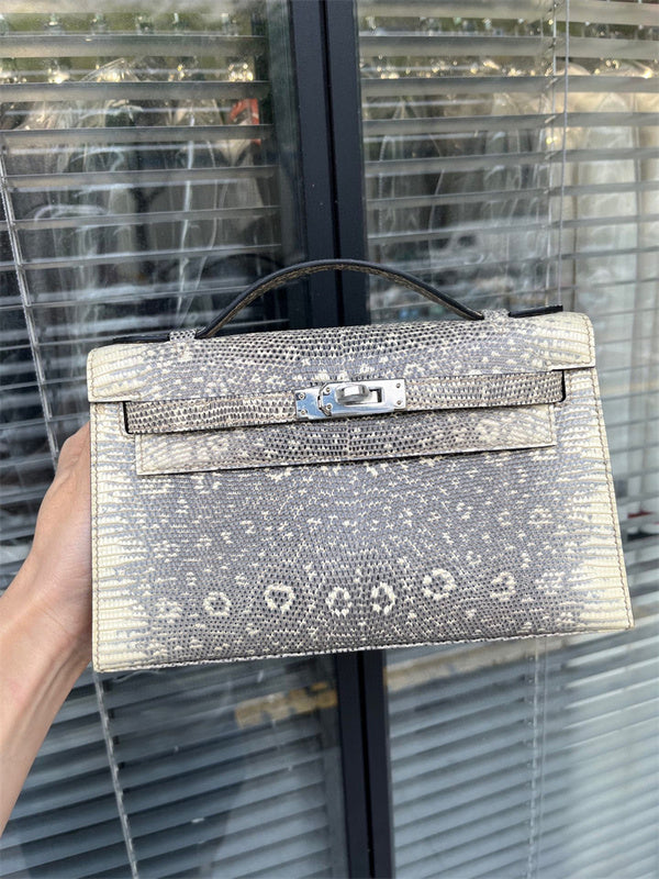 Tailored bag shown from front angle