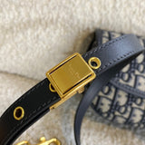 Front view of premium refined women's handbag – women's statement bag