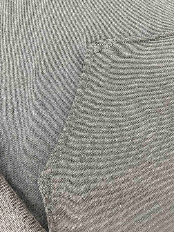 Close-up of Amiri hoodie craftsmanship