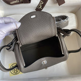 Interior view of polished premium bag