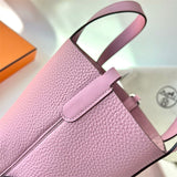 Close-up detail of tailored bag design