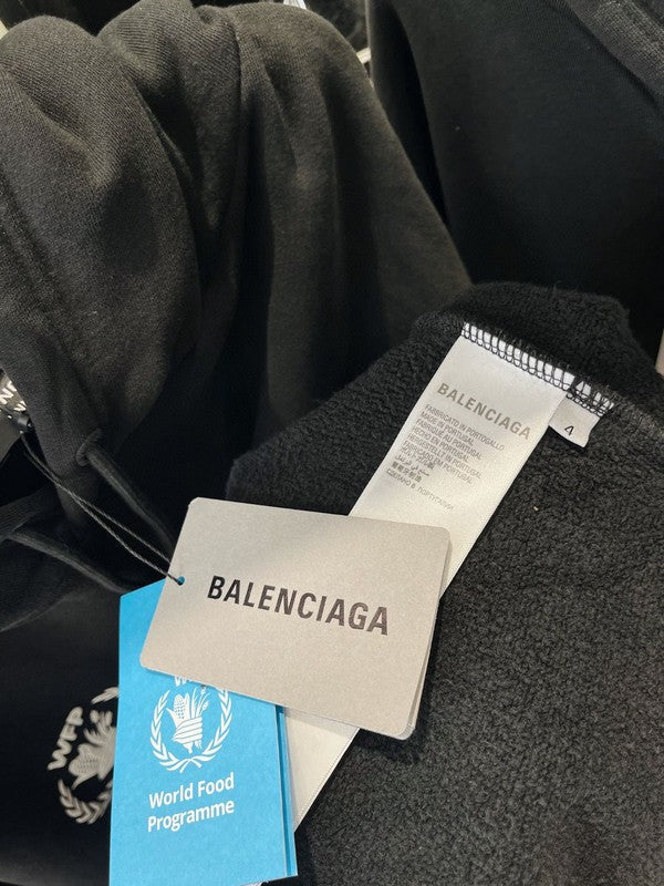 Close-up of Balenciaga designer clothing craftsmanship