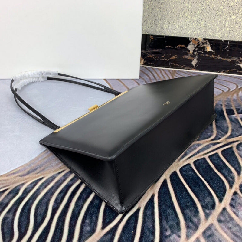 Front view of sleek elevated women's handbag – women's statement bag