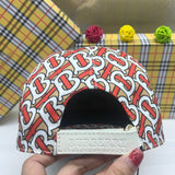 Full view of Burberry unisex cap