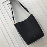 Close-up detail of everyday-luxe classic women's handbag – women's premium purse